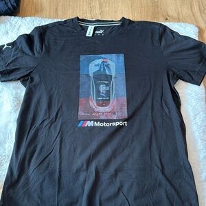 Puma M Motorsport BMW T shirt - Size Medium